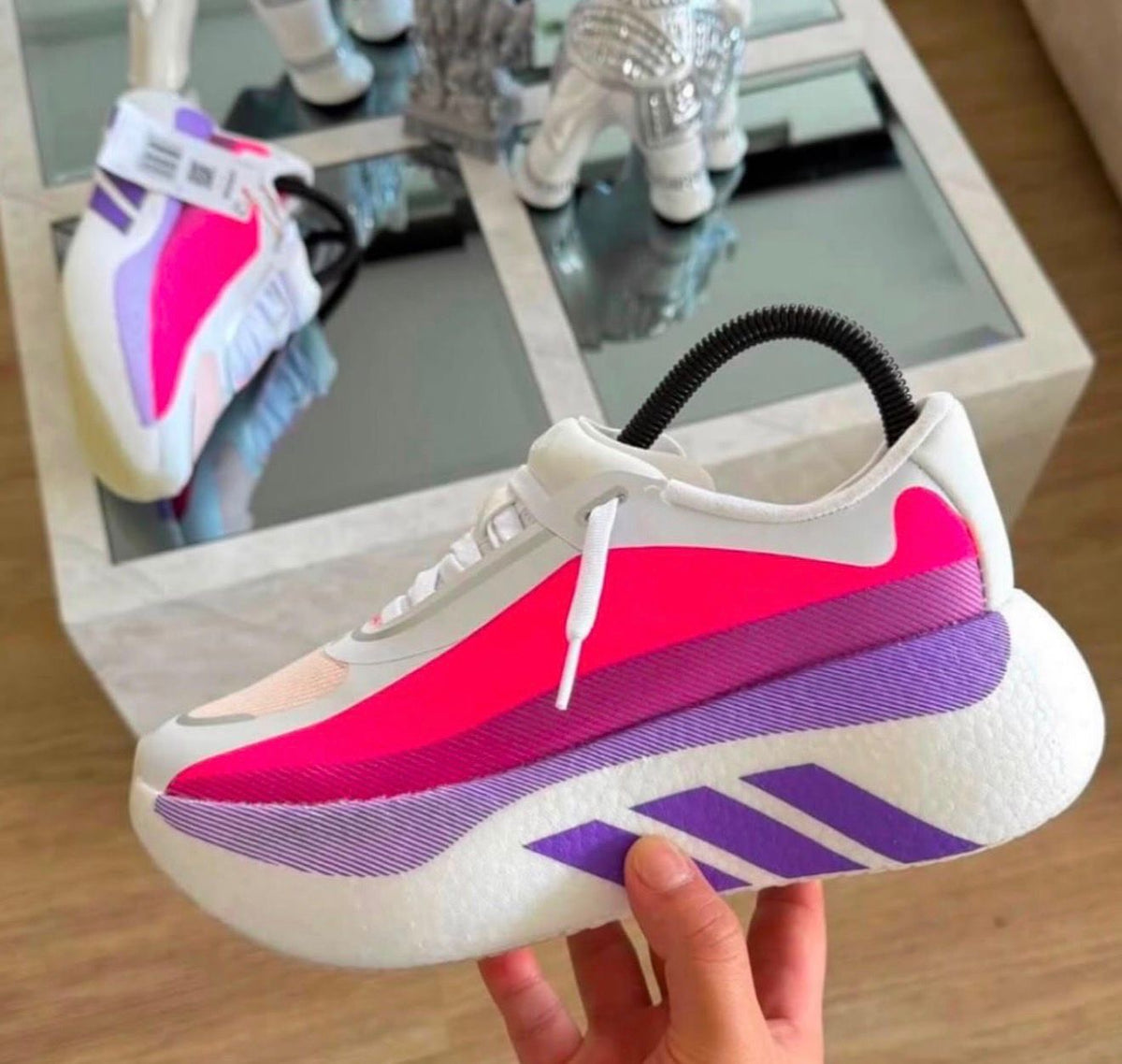 ADIDAS HYPERBOOST ROSAS