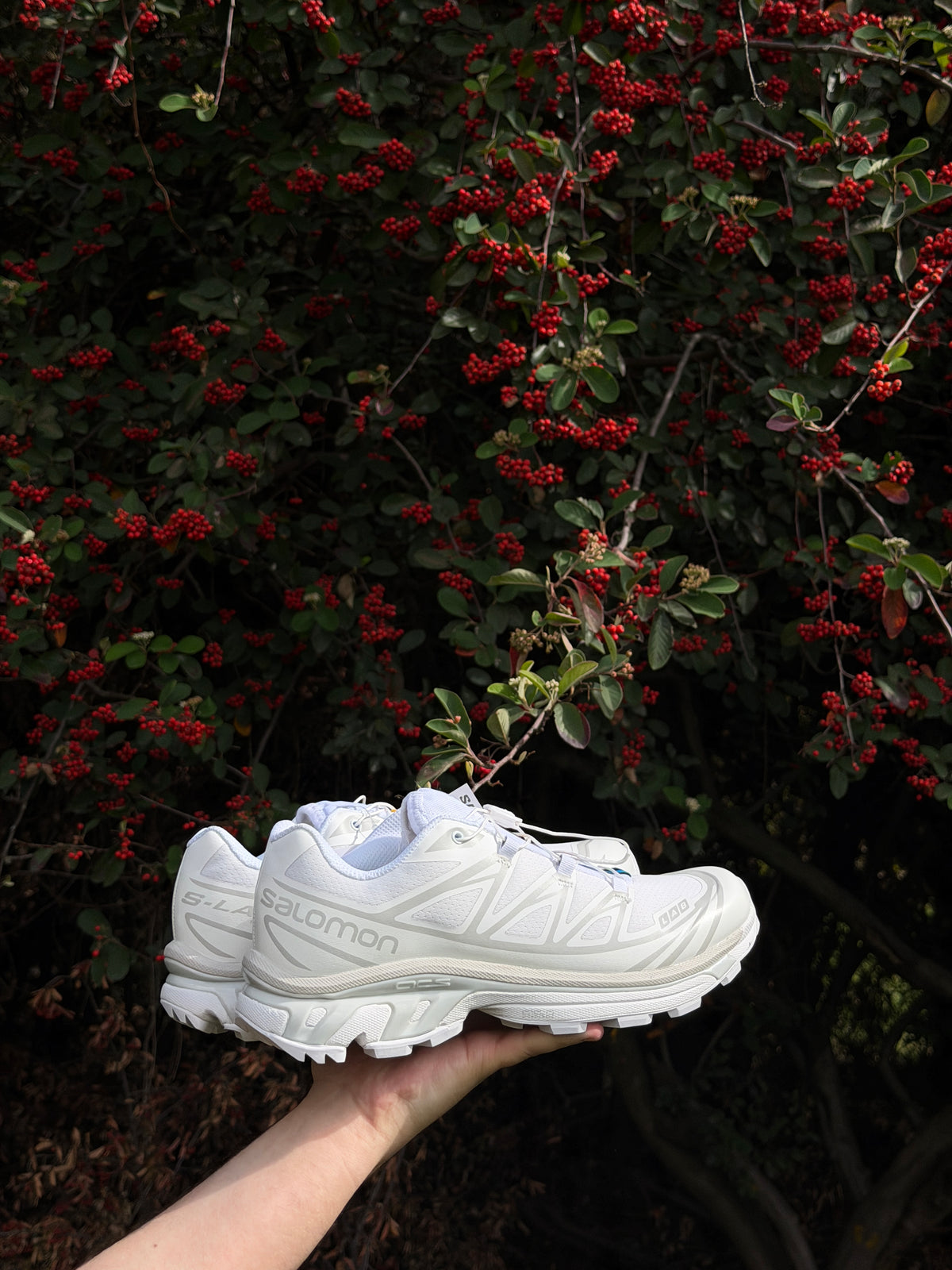 SALOMON XT6 BLANCO